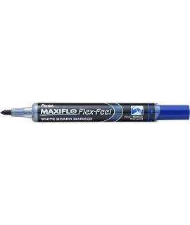 Pentel Maxiflo Flex-Feel Rotulador para Pizarra Blanca - Punta Flexible 4.6mm - Trazo de 1 a 5mm - Dosificacion de Tinta mediant