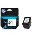 HP 304 Negro Cartucho de Tinta Original - N9K06AE