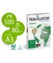 Navigator Papel A3 80gr 297x420mm (500 Hojas) Blanco