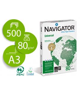 Navigator Papel A3 80gr 297x420mm (500 Hojas) Blanco