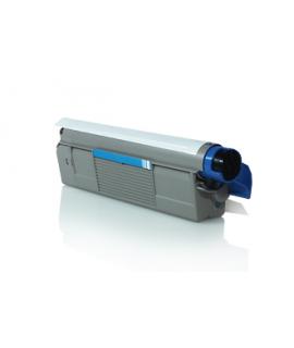 OKI C610 Cyan Cartucho de Toner Generico - Reemplaza 44315307