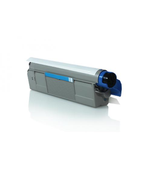 OKI C610 Cyan Cartucho de Toner Generico - Reemplaza 44315307