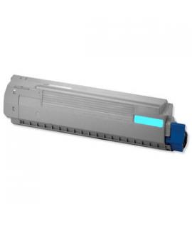 OKI C810/C830 Cyan Cartucho de Toner Generico - Reemplaza 44059107