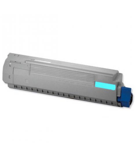 OKI C810C830 Cyan Cartucho de Toner Generico - Reemplaza 44059107