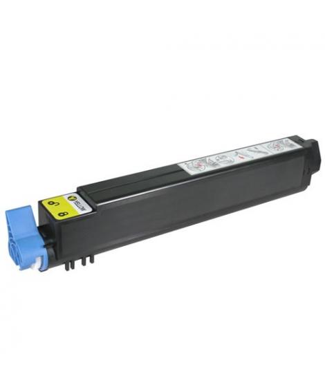 OKI Executive ES3640 A3/Pro Amarillo Cartucho de Toner Generico - Reemplaza 43837105