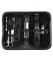 Orbegozo Set Masculino de Viaje Corta Pelos - Completo Kit de Aseo Personal para Hombres - Recorta y Afeita Todas Las Areas del 