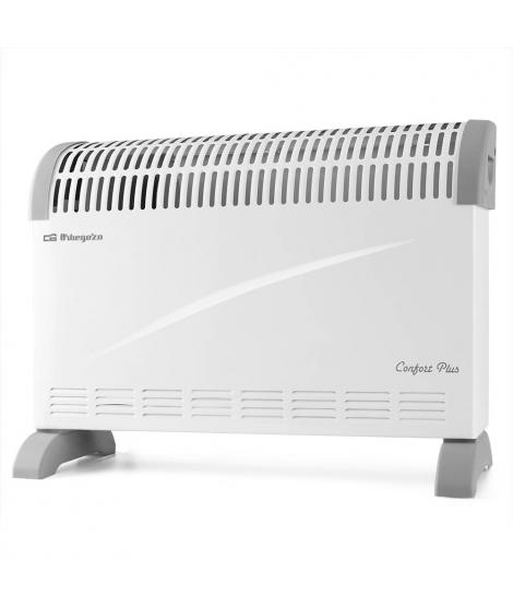 Orbegozo CV 2300 B Convector Calor Homogeneo - Potencia 2000W - 3 Niveles de Potencia - Termostato Regulable - Proteccion contra