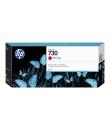 HP 730 Magenta Cartucho de Tinta Original - P2V69A