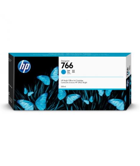 HP 766 Cyan Cartucho de Tinta Original - P2V89A