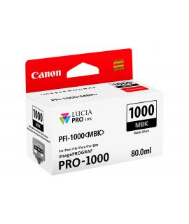 Canon PFI1000 Negro Mate Cartucho de Tinta Original - PFI1000MBK/0545C001