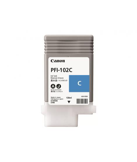 Canon PFI102 Cyan Cartucho de Tinta Original - 0896B001