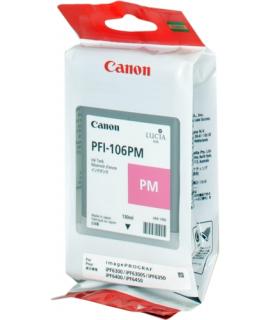 Canon PFI106 Magenta Photo Cartucho de Tinta Original - PFI106MC/6626B001