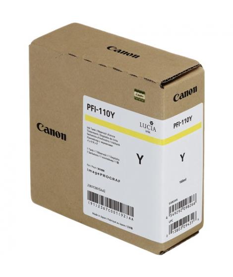 Canon PFI110 Amarillo Cartucho de Tinta Original - 2367C001