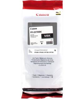 Canon PFI207 Negro Mate Cartucho de Tinta Original - PFI207MBK/8788B001