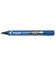 Pilot Rotulador Permanente 100 - Punta Fina de Bala 4,5mm - Trazo 1mm - Color Azul