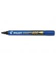 Pilot Rotulador Permanente 400 - Punta Biselada 4,5mm - Trazo 4mm - Color Azul