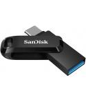 Sandisk Ultra Dual Drive Go Memoria USB-C y USB-A 256GB - Hasta 150MB/s de Lectura - Color Negro (Pendrive)