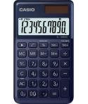 Casio SL-1000SC Calculadora de Bolsillo - Pantalla Extragrande de 10 Digitos - Alimentacion Solar y Pilas - Color Azul Oscuro