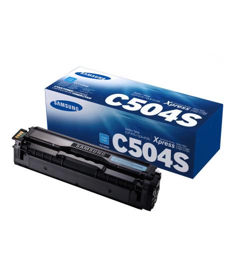 Samsung CLP415/CLX4195 Cyan Cartucho de Toner Original - CLT-C504S/SU025A