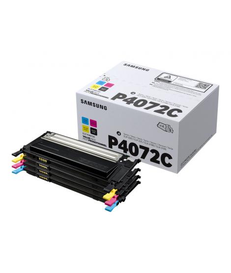 Samsung CLT-P4072C Pack de 4 Cartuchos de Toner Originales - SU382A