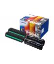 Samsung CLP415/CLX4195 Pack de 4 Cartuchos de Toner Originales - CLT-P504C/SU400A