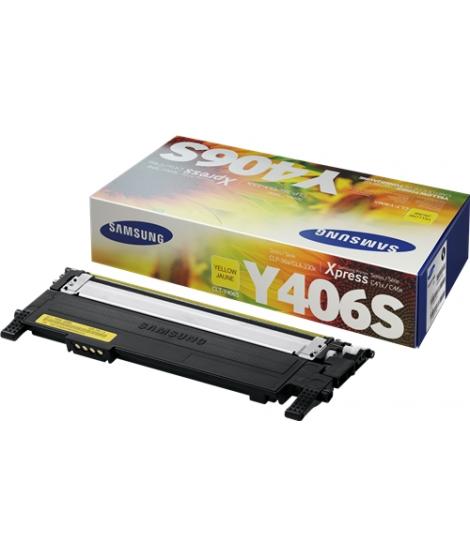 Samsung CLP360/CLX3305 Amarillo Cartucho de Toner Original - CLT-Y406S/SU462A