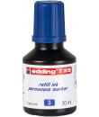 Edding T25 Bote de Recarga para Rotulador Permanente - Capacidad 30ml - Color Azul