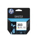 HP 303 Color Cartucho de Tinta Original - T6N01AE