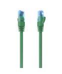 Aisens Cable de Red Latiguillo RJ45 Cat.6 UTP AWG26 CCA - 25cm - Color Verde