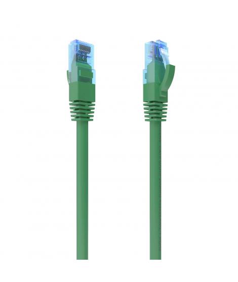 Aisens Cable de Red Latiguillo RJ45 Cat.6 UTP AWG26 CCA - 30cm - Color Verde