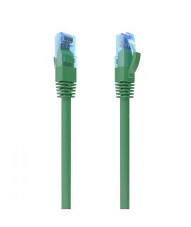 Aisens Cable de Red Latiguillo RJ45 Cat.6 UTP AWG26 CCA - 1.5m - Color Verde