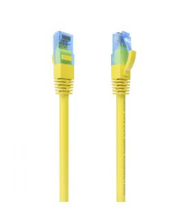 Aisens Cable de Red Latiguillo RJ45 Cat.6 UTP AWG26 CCA - 25cm - Color Amarillo