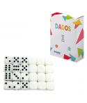 Dohe Coleccion de Dados Educativos - Dados con Puntos del 1 al 6 y Dados Blancos - Ideal para Conteo, Operaciones Basicas y Jueg