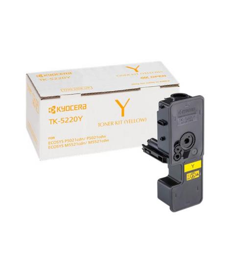 Kyocera TK5220 Amarillo Cartucho de Toner Original - Reemplaza 1T02R9ANL1/TK5220Y