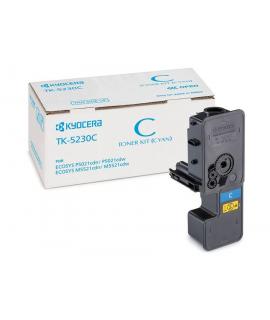 Kyocera TK5230 Cyan Cartucho de Toner Original - 1T02R9CNL0/TK5230C