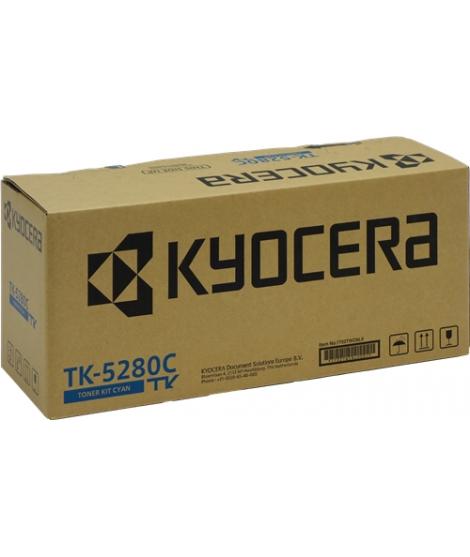 Kyocera TK5280 Cyan Cartucho de Toner Original - 1T02TWCNL0/TK5280C