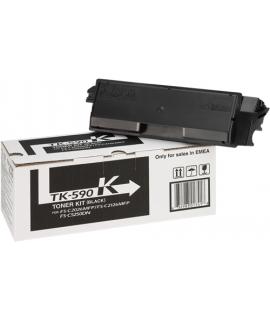 Kyocera TK590 Negro Cartucho de Toner Original - 1T02KV0NL0/TK590K