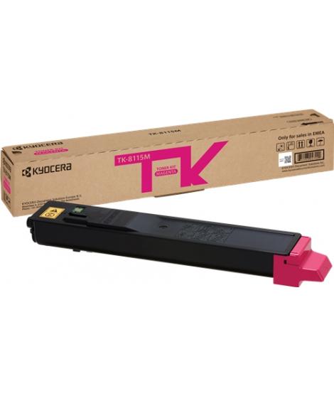 Kyocera TK8115 Magenta Cartucho de Toner Original - 1T02P3BNL0/TK8115M