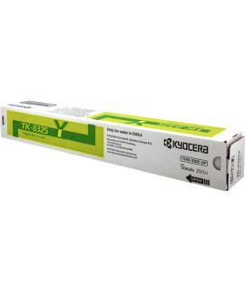 Kyocera TK8325 Amarillo Cartucho de Toner Original - 1T02NPANL0/TK8325Y