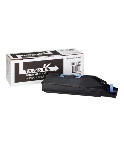 Kyocera TK865 Negro Cartucho de Toner Original - 1T02JZ0EU0/TK865K