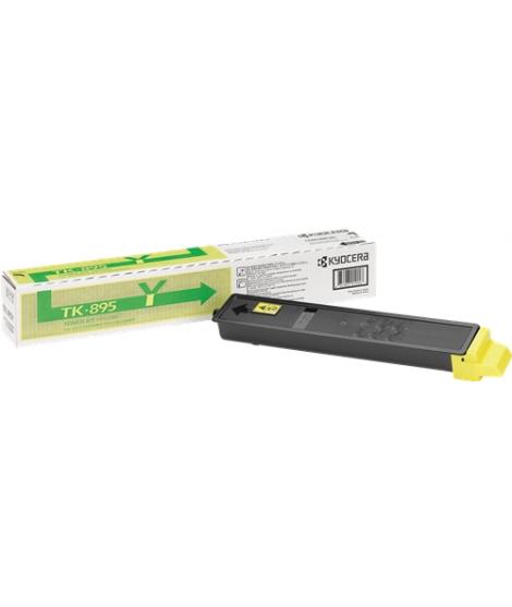 Kyocera TK895 Amarillo Cartucho de Toner Original - 1T02K0ANL0/TK895Y