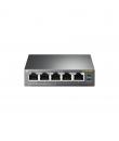 TP-Link Switch de Sobremesa - 5 Puertos Gigabit con 4 Puertos PoE