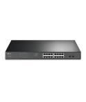 TP-Link Switch Easy Smart JetStream - 16 Puertos Gigabit PoE/PoE+