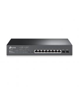 TP-Link Omada Switch Smart Gigabit JetStream - 8 Puertos PoE+ - 2 Ranuras SFP - Montaje en Rack