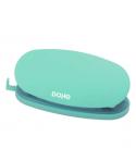 Dohe Soft Touch Taladro de Sobremesa - Taladra hasta 16 Hojas - Diseño Ergonomico - Color Verde Pastel