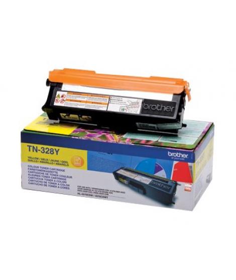 Brother TN328 Amarillo Cartucho de Toner Original - TN328Y