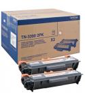 Brother TN3390 Negro Pack de 2 Cartuchos de Toner Originales - TN3390TWIN