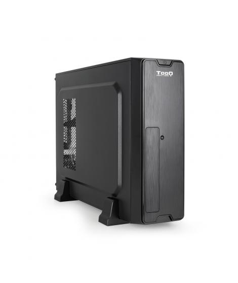 Tooq Caja Slim MATX TQC-3007U3CD 500W Lector Tarjetas - Color Negro