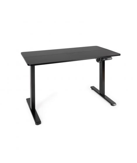 Tooq Origami Mesa de Escritorio Electrica Ajustable en Altura 730-1180mm - Motor DC 100-240V - Tablero de MDF 18mm - Color Negro