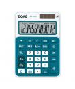 Dohe Calculadora Electronica de 12 Digitos - Alimentacion Solar y a Pilas - 4 Teclas de Memoria - Apagado Automatico - Teclas de